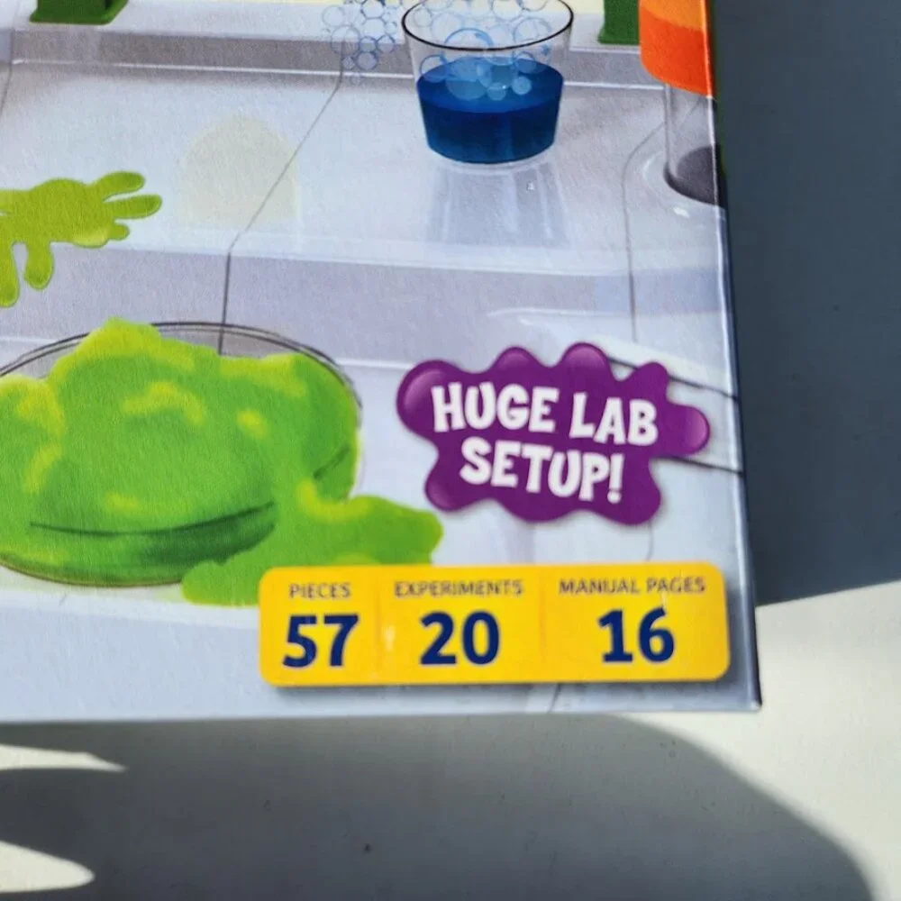 Thames & Kosmos Ooze Labs Chemistry Station Science Experiment Kit STEM Toy 20 N